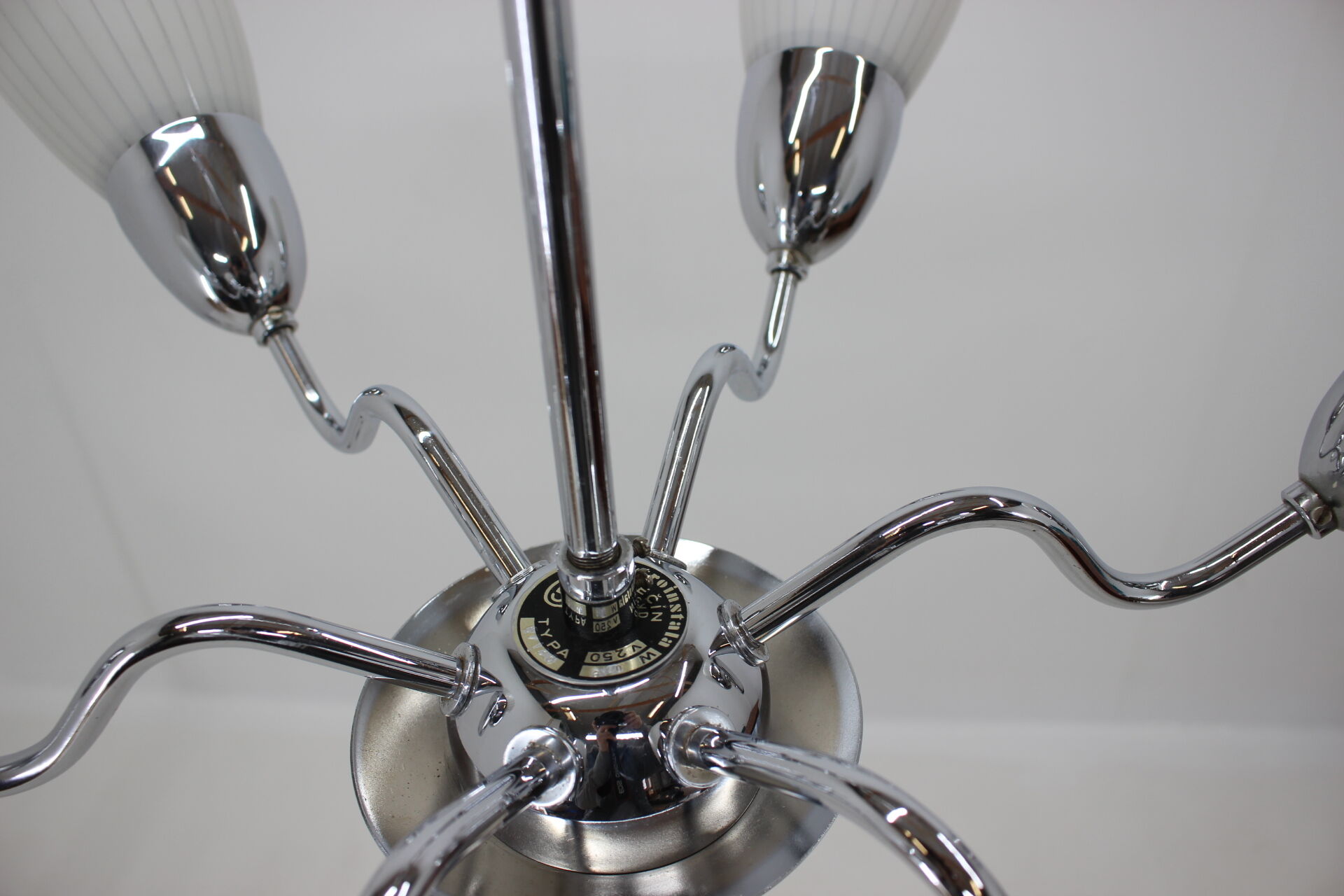 Mid-century chandelier/ Elektroinstala Děčín, 1960´s.