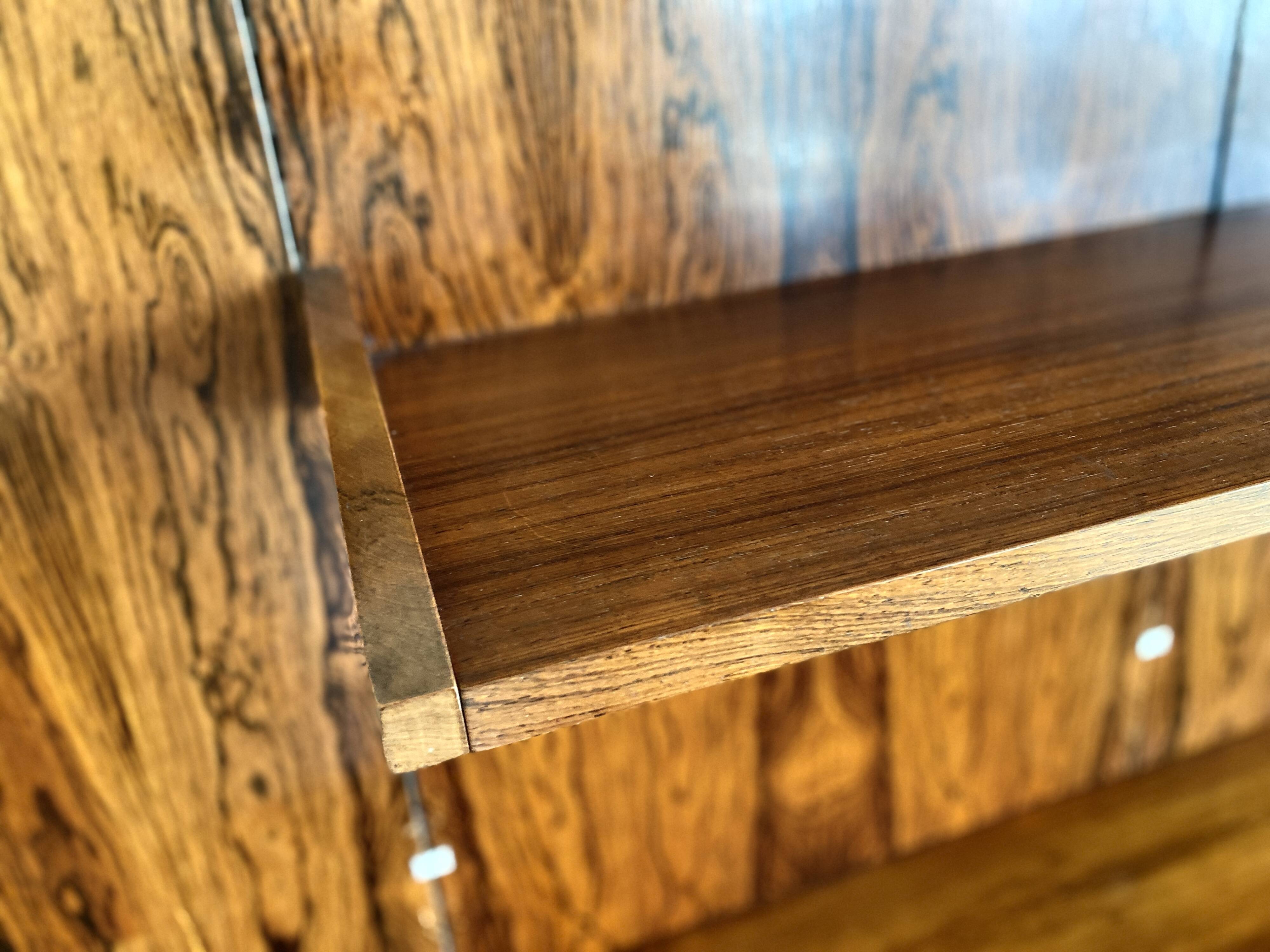 Modular Bookcase A System By Louis Paolozzi In Rio Rosewood -