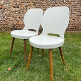 Pair of vintage Baumann bistro chairs 1960
