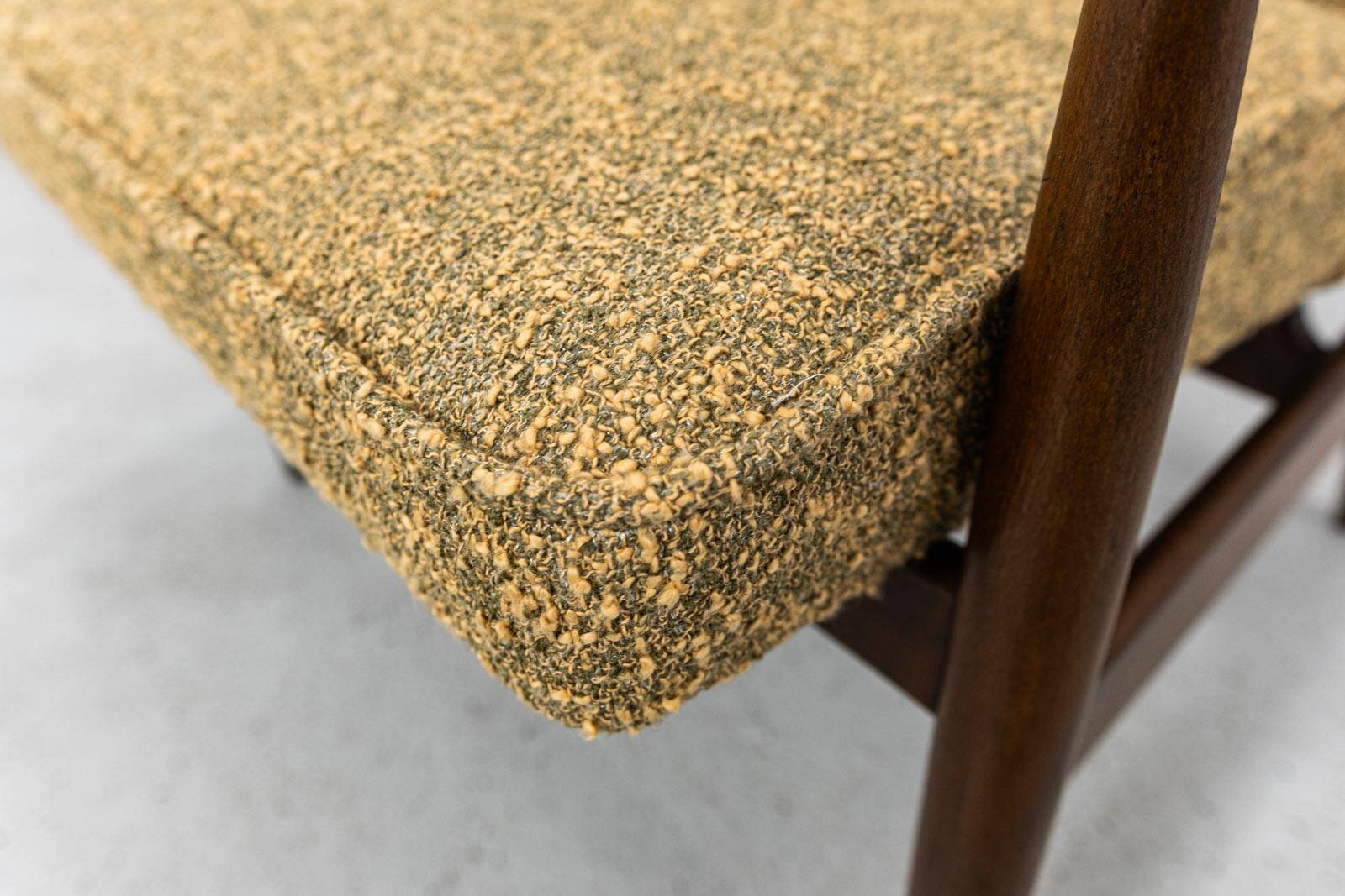 Mid-century Armchair GFM87 in Kvadrat By Juliusz Kędziorek, 1960s