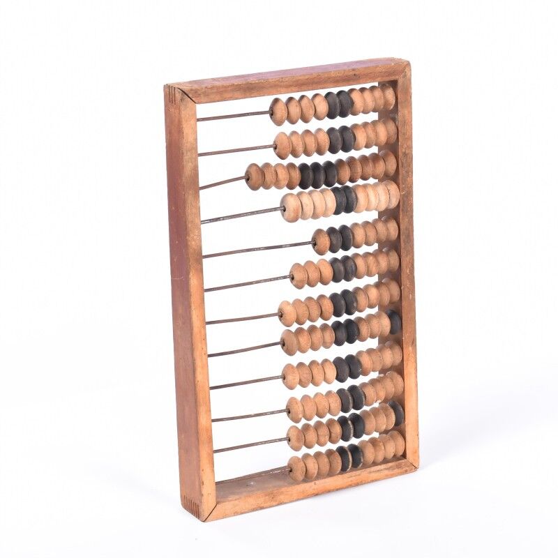 Vintage wooden abacus
