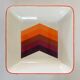 Gien service in enamelled porcelain modèle "arrows" 70s