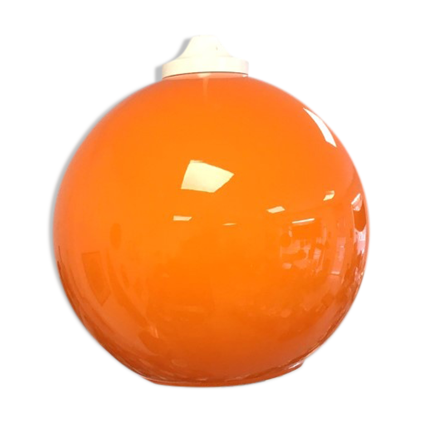 Orange globe suspension