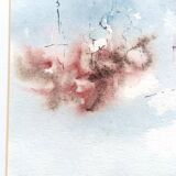 Michel constant. Watercolor on paper.