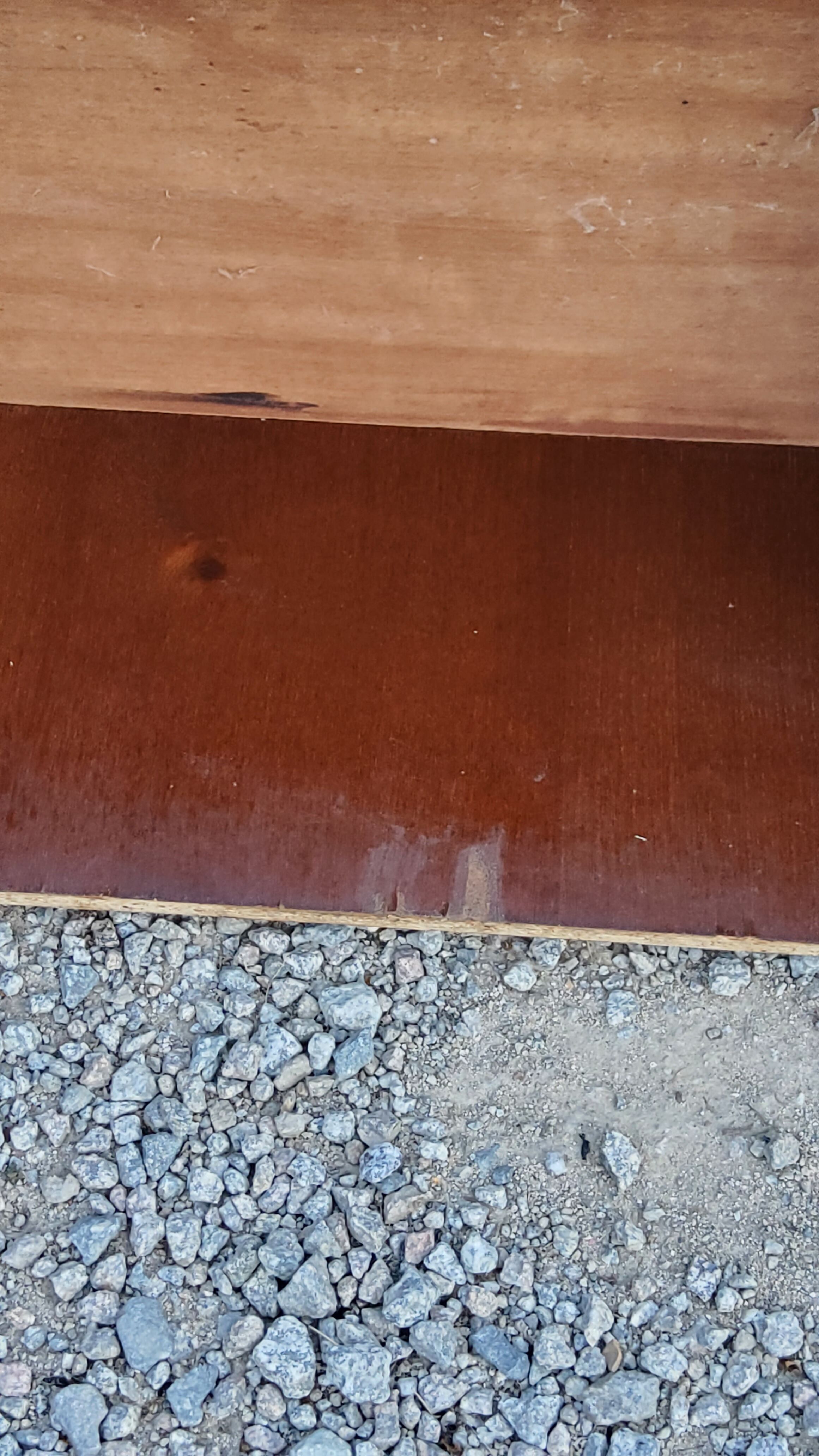 Pair of bedside tables from the 70s in rosewood stained oak veneer