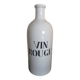 White ceramic bottle - Red Wine - 1950s/1960s