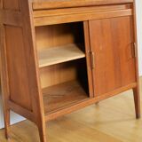 50s oak secretary