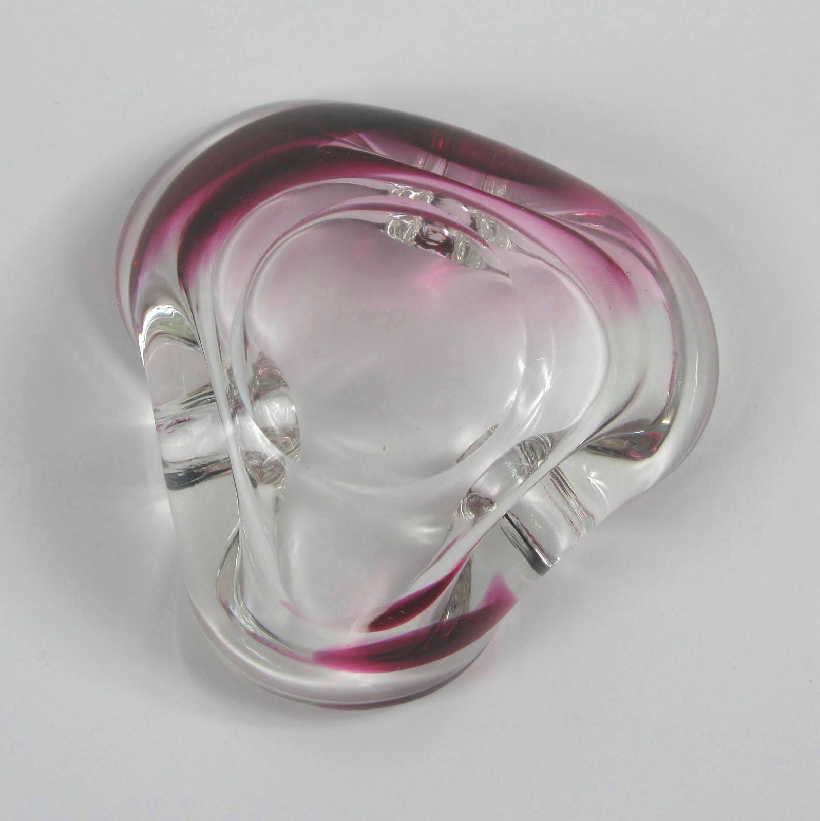 Mid-century murano glass ashtray 1960