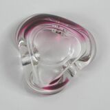 Cendrier en verre de Murano années 1960