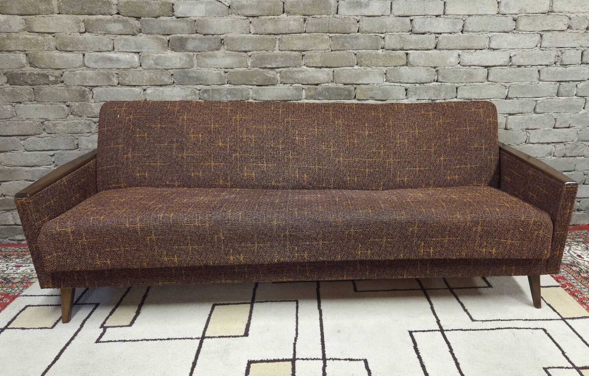 Canapé, daybed scandinave convertible années 1970