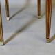Louis XVI writing table with brass beading