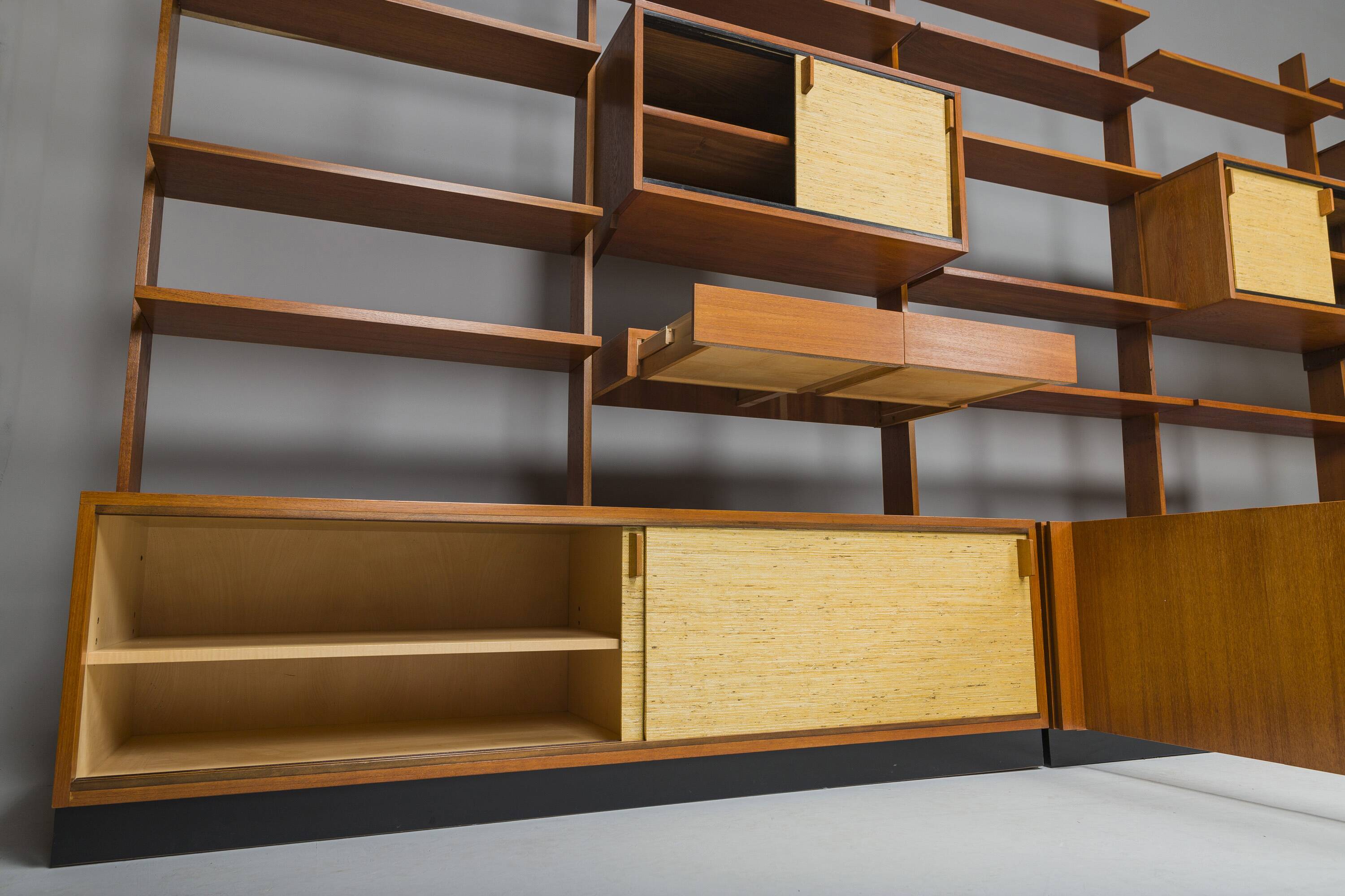 Mid-Century Shelf System by Dieter Wäckerlin for Behr, 1955