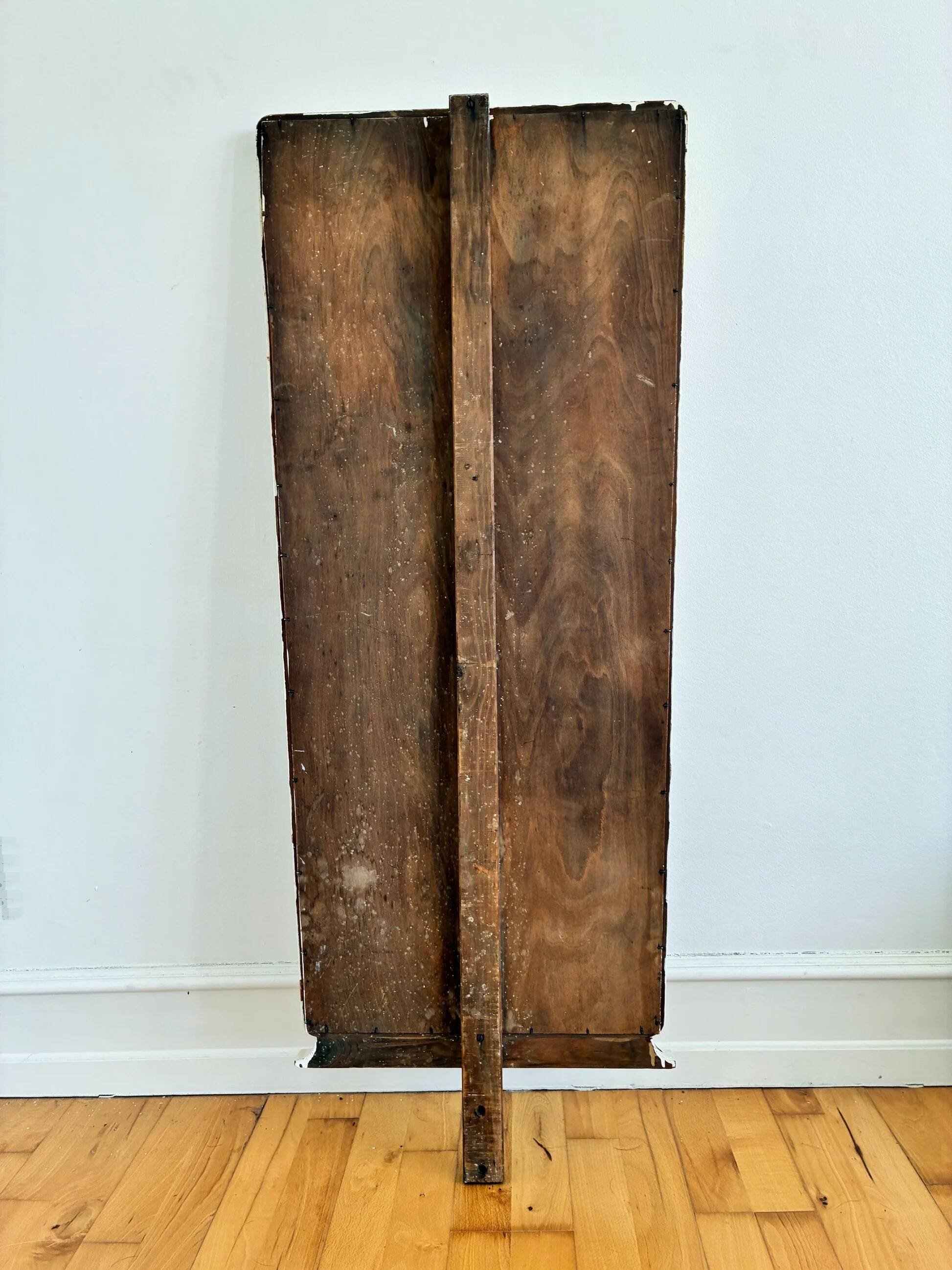 Large antique European full-length floor mirror, early 20th century