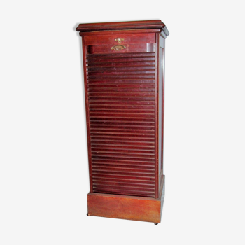 Curtain binder on roulette forming lectern