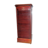 Curtain binder on roulette forming lectern