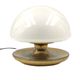 Mushroom mod. VP gold table lamp, Vittorio Balli e Romeo Ballardini, Sirrah, 1970s