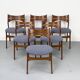 6 Danish Teak Dining Chairs by Erik Buch for Chr. Christensens, 1960s