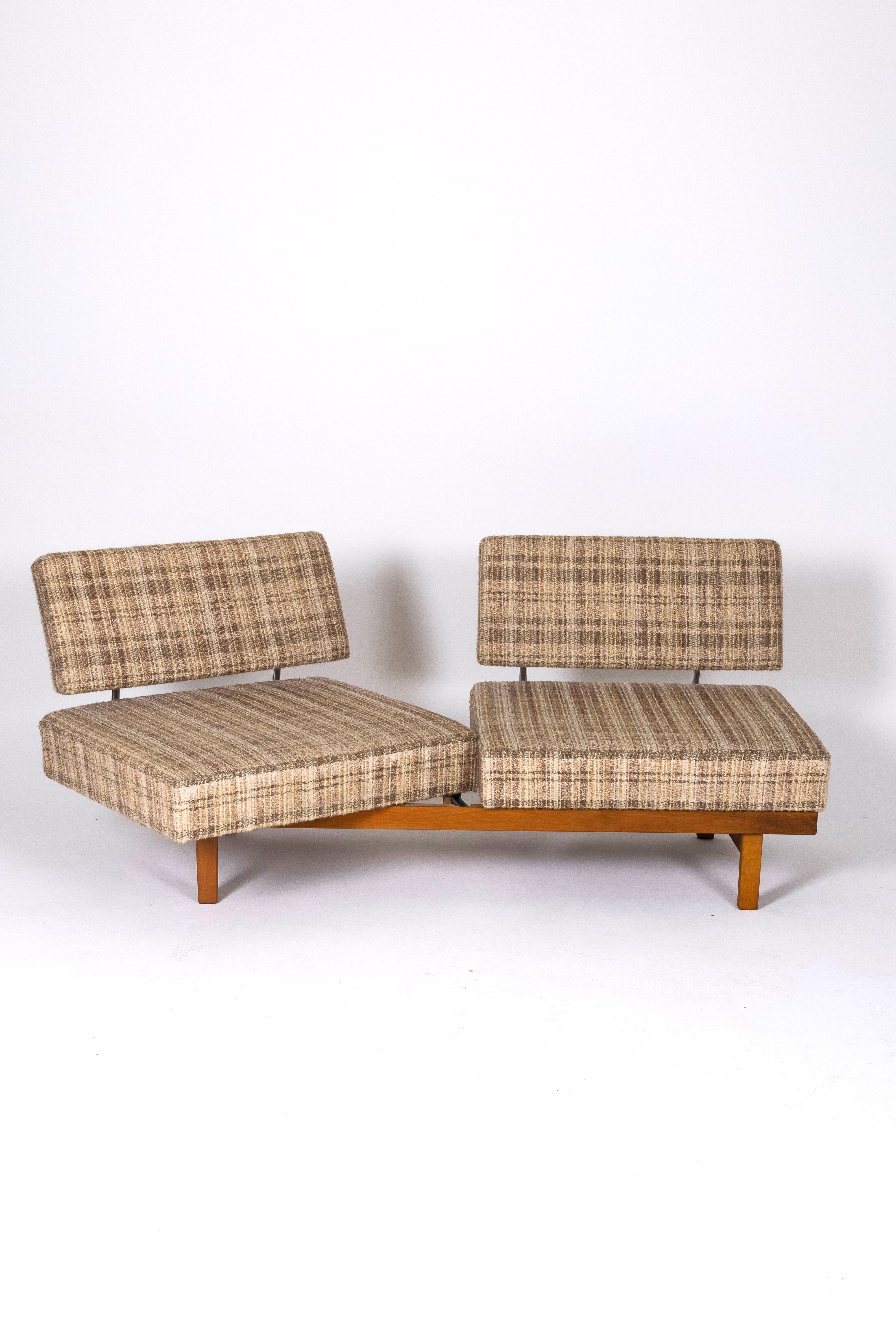 Day bed en bois Stella Walter pour Knoll, 1960s