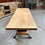 Table basse bois et métal