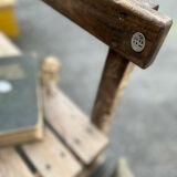 Double patinated school desk