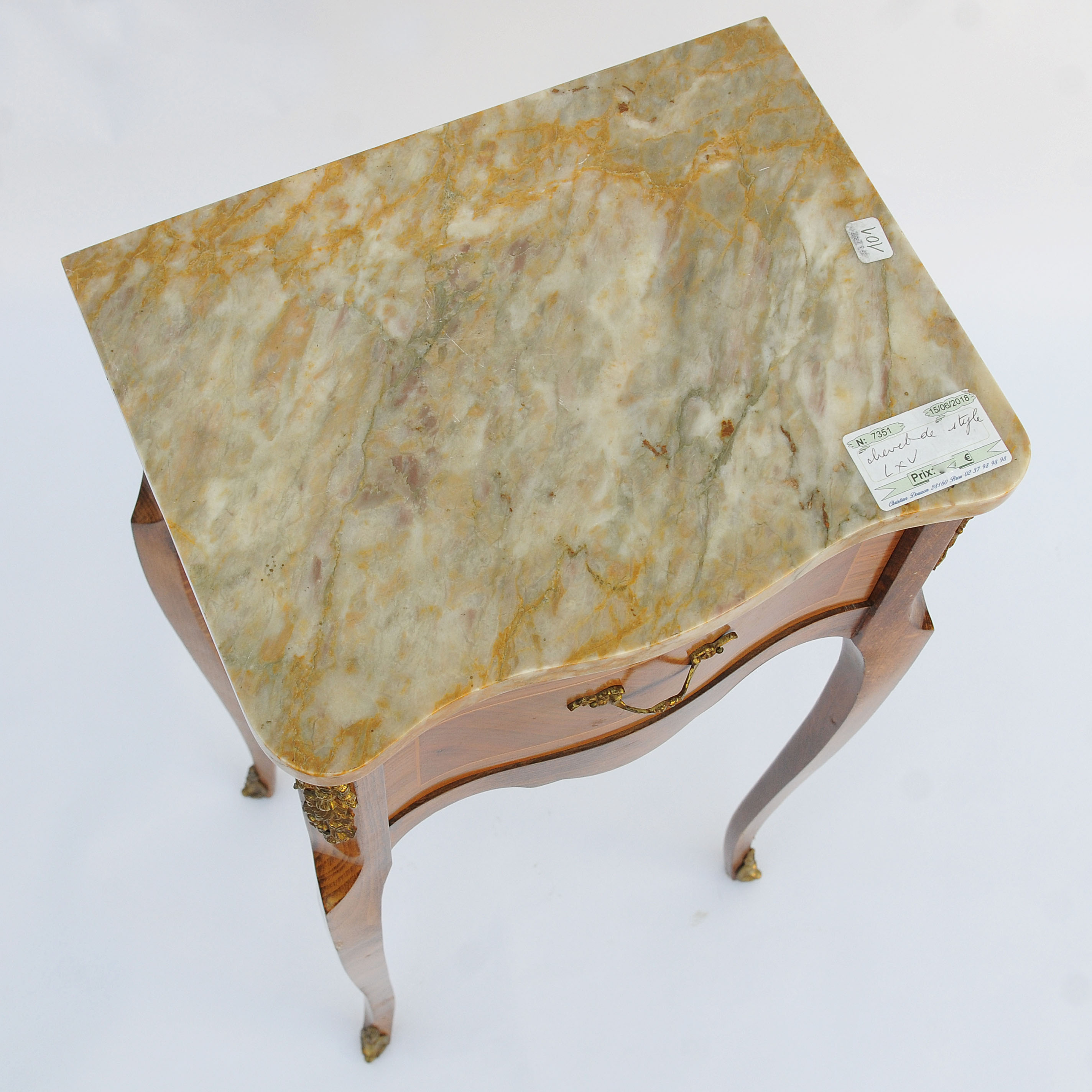 Louis XV-style bedside table