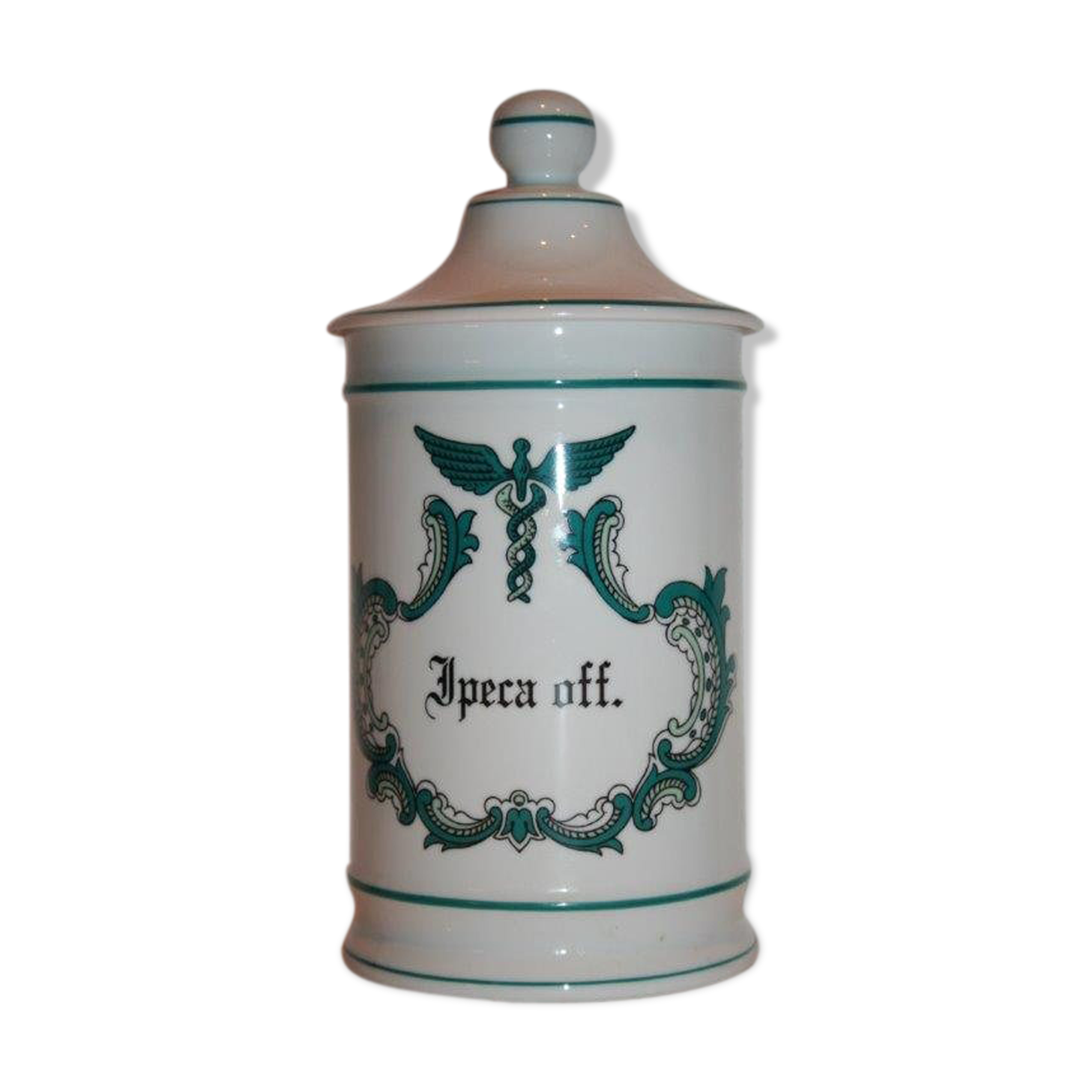 Porcelain pharmacy pot