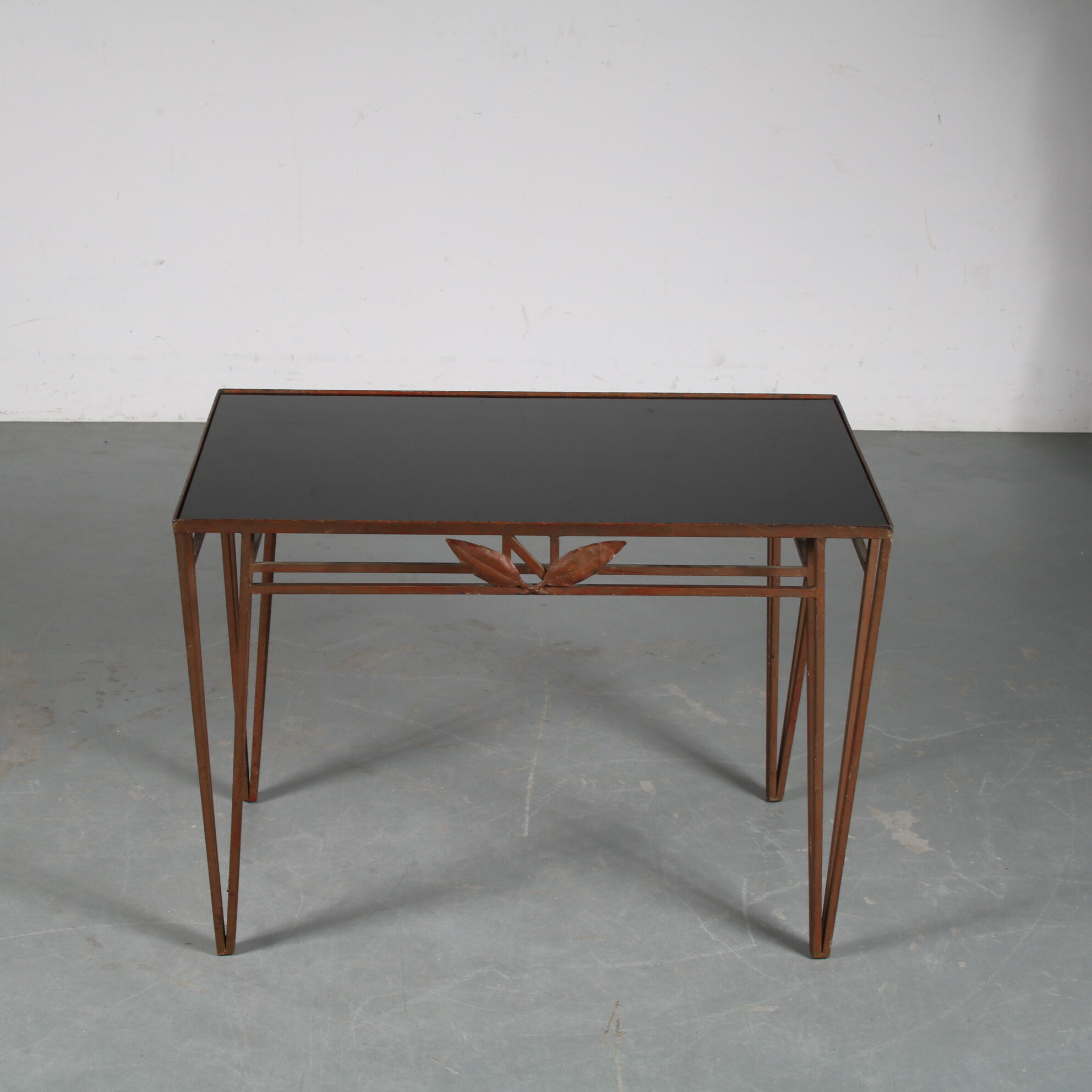 1950s Hollywood Regency coffee table from France
