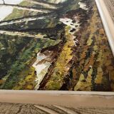 Oil on seaside canvas signed L. GUERNY