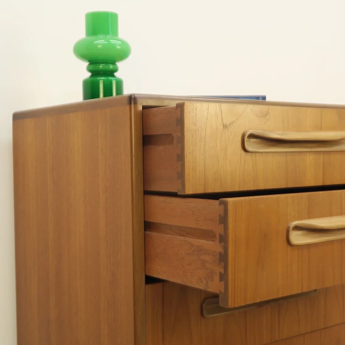 High chest of drawers "Fresco" by Victor B. Wilkins for G-Plan, teak, England 1960