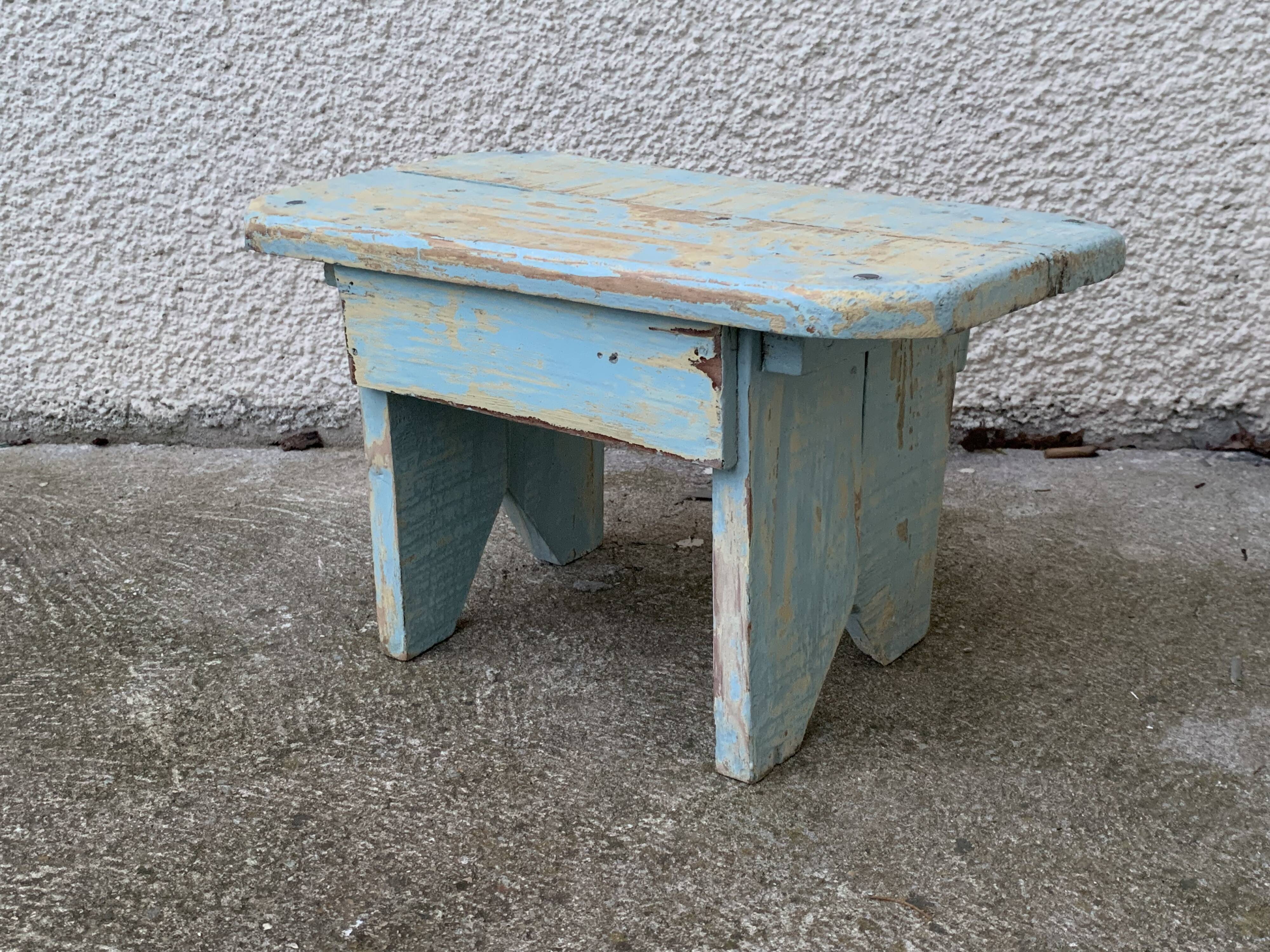 Vintage patina bench 1950
