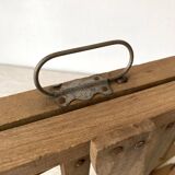 Antique folding chair or plant holder