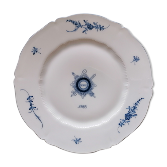 Assiette porcelaine Chantilly