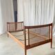 Danish teak bed by Peter Hvidt and Orla Mølgaard for Soborg Møbler.