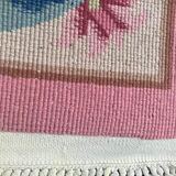 Carpet made Chinese vintage hand 140 X 208 cm