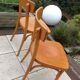 Pair of Thonet bistro chairs, 30-40s