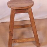 Tabouret d’atelier en teck birman