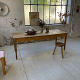 Oak and pine farm table 2m