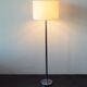 Shantung lamppost with fabric blind from Raak Netherlands, 1970s