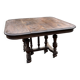 Henry II style oak dining table