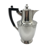 English silver metal teapot