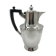 English silver metal teapot
