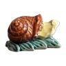 Vintage ceramic in the shape of a snail