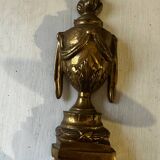 Brass wall sconce – goat head decoration – Louis XVI Empire style –