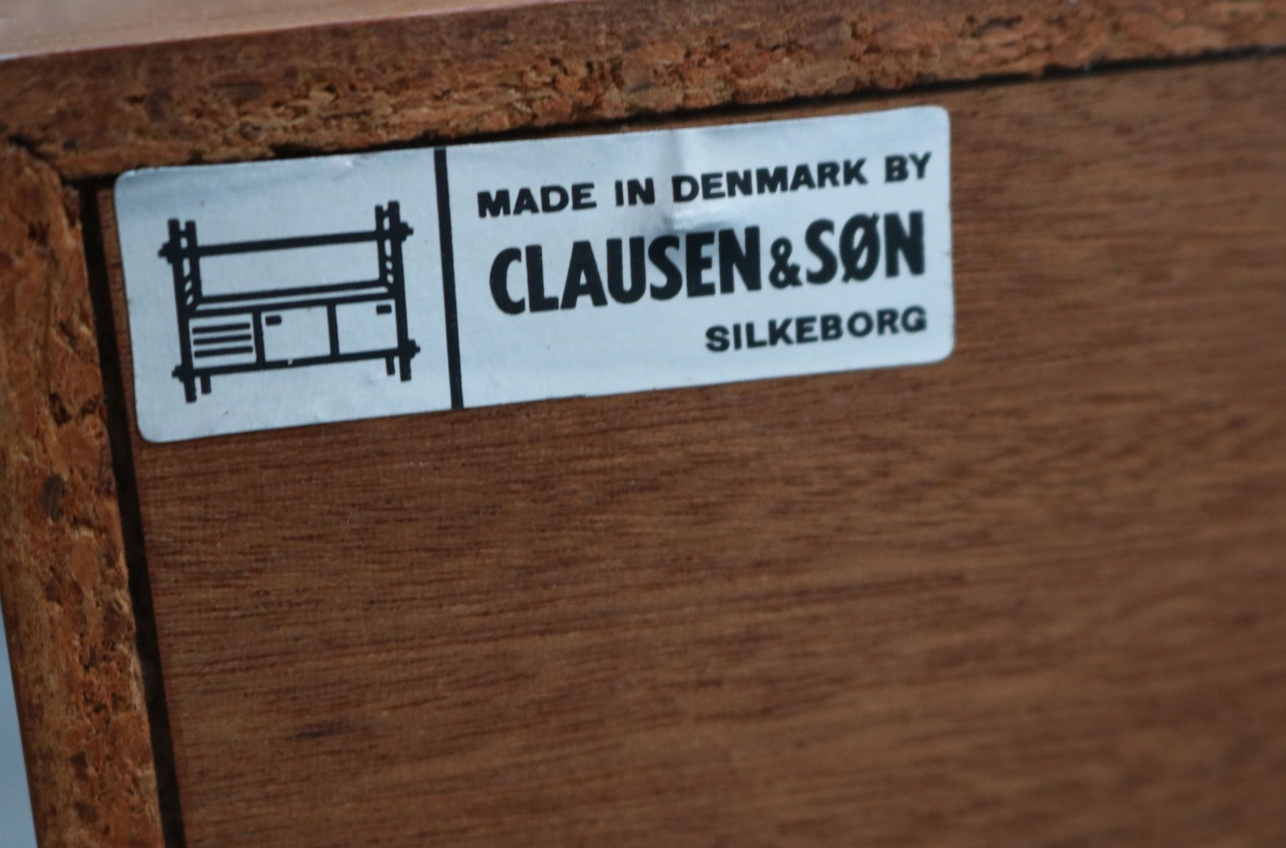 Clausen teak enfilade - Son 1960s