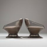 Pair of Raphael Raffel armchairs, 1980s