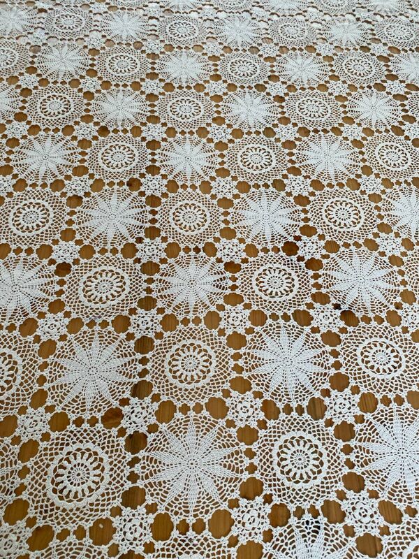 Dessus de lit en crochet