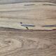 Rio rosewood executive desk, 1970s.