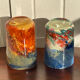 Da’ Rossi 2008 pair of artisanal handblown glass tumblers