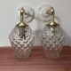 Pair of vintage bubble glass wall lights
