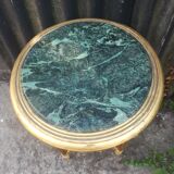 Louis XVI style harness in gilded wood and marble